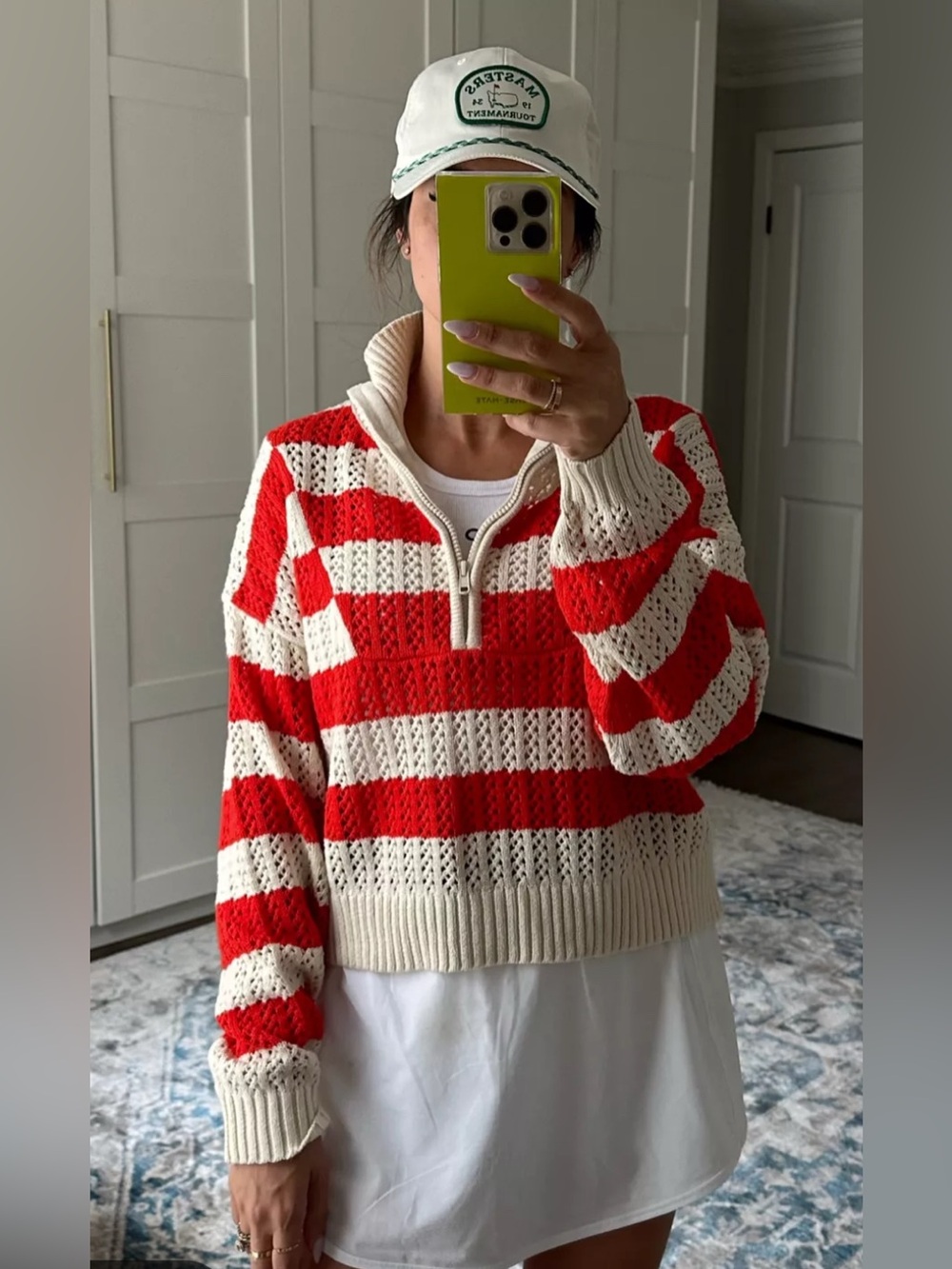 Stripe Crochet Top